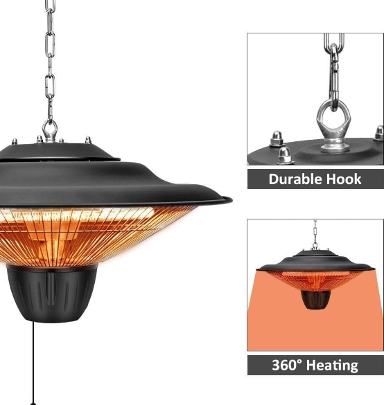 Waterproof chicken coop heater